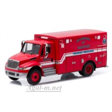Масштабная модель INTERNATIONAL Durastar Ambulance "Fire Departament Memphis" 2015